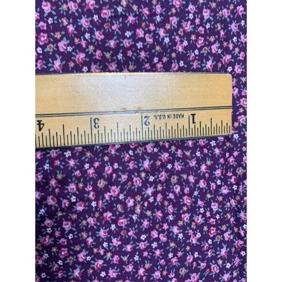 Vintage Floral Cotton Fabric 3/4 Yard by 54" Wide Sewing Quilting - Picture 4 of 5